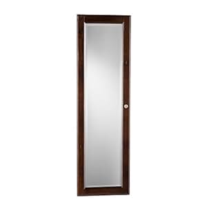 Amazon Wall Mount Jewelry Mirror Brown Walnut Kitchen & Dining
