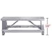 Goplus® Adjustable Tool Professional Aluminum Drywall Bench Walk-Up 18