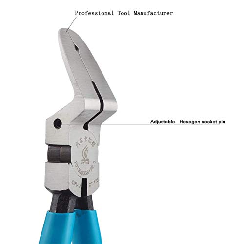 IOppWin Mutipurpose Cutting Pliers,Diagonal Stainless Steel Car Trim Puller Plier,Car Panel Puller Clip Pry Plastic Rivets Fastener Tool