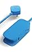 Bluelounge Portiko Blue - 6-foot extension cord with two 100V outlets and two USB ports