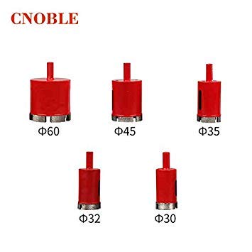Generic 35mm : 30-70mm Marble Cutters Granite Stone Tiles Glass Floor Tile Drills Sintered Diamond Drilling