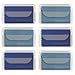 MightyMicroCloth Microfiber Eyeglass Cleaning Cloths – Lens Cleaner for Glasses, Electronics, Screens, Tablets – Clear Travel Pouch