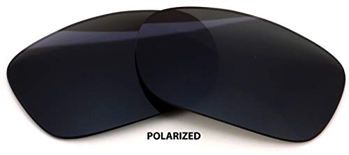 IKON LENSES Polarized Compatible Replacement for Oakley Twoface (OO9189) Sunglasses - Black (Polarized)