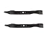 (2) Mower Blades Mulching High Lift for Toro 112-0315 98022 42" Deck