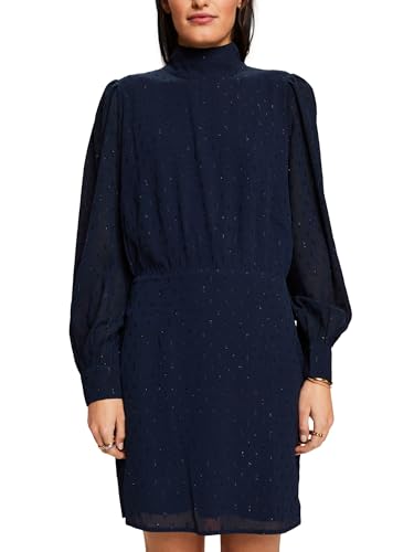ESPRIT 113EE1E310 Vestido, 400/NAVY, 46 para Mujer