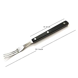 WALLFARM Stainless Steel Granny Fork, 3-Tines, Meat