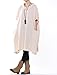 Mordenmiss Women's Doll Collar Casual Sleeveless Top with Big Pockets L Style 1-Beige