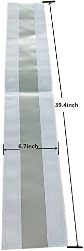 ARCADIAW Reusable Self-adhesive Velcro Self Adhesive Hook Sticky Tape Fastener Use to Connect the Inflatable Air track/Air floor/Air Gym Mat One by One 40inchx6.7inch