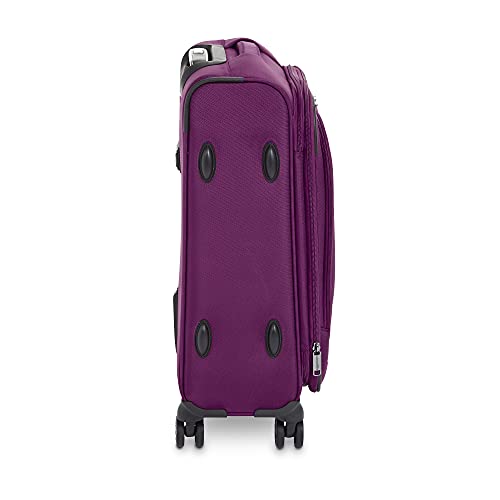 Amazon Basics 2 Piece Expandable Softside Spinner Luggage Suitcase With
