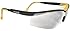 Dewalt DPG55-11C Clear Anti-Fog Protective Safety Glasses with Dual-Injected Rubber Frame and Temples