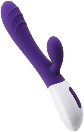 12 Speed Privacy Rabbit Vibrador for Women Dual Shake Silicone Waterproof Female Privacy Comfortable Funny Toys,Purple