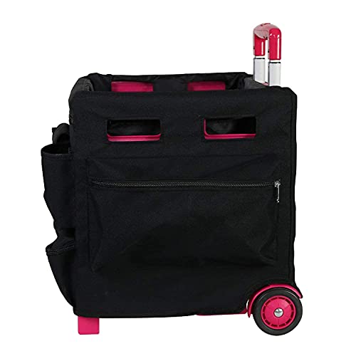 Everything Mary Cart Organizer Cover, Black No Rolling Cart Included