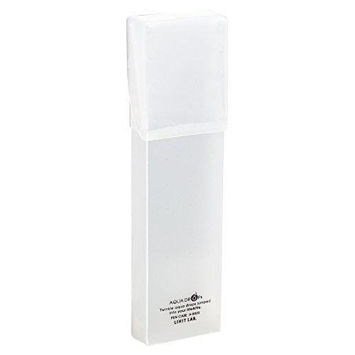 Lihit lab. pen case, clear, 7.0 x 2.0" (a5022-1)