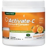 Activate-C Immune Complex - Orange Blast - Family Size 10.5oz - 60 Servings