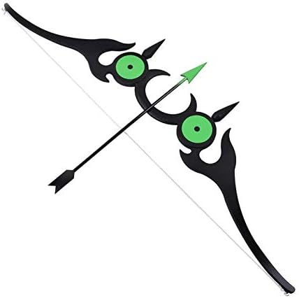 Amazon Com Mtxc Seraph Of The End Cosplay Yoichi Saotome Prop Toy Demon Weapon Large Bow Gekkoin Black Toys Games