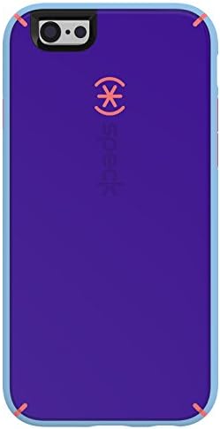 Speck Products MIghtyShell Case for iPhone 6/6S, Ultraviolet Purple/Warning Orange/Periwinkle Blue