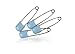 Nuby 4-Pack Diaper Pins, Colors May Vary