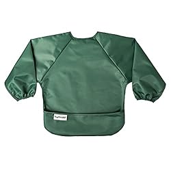 Tiny Twinkle Mess Proof Baby Bib, Cute Full Sleeve