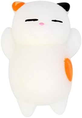 Mochi Squishy, Toponly Animal Squishies Mochi Squeeze Toys Soft Squishy Stress Kawaii Animal Squishy Mini Slow Rising Cat Squishies - D