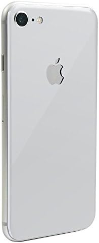 Arctic White Gloss SKINTZ Protective Skin Wrap Compatible with iPhone 8