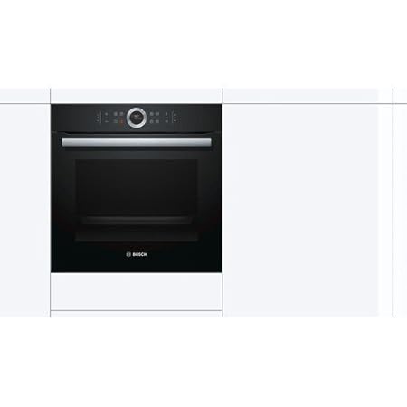 Bosch HBG675BB1F - Horno (Medio, Horno eléctrico, 71 L, 3650 W, 71 ...