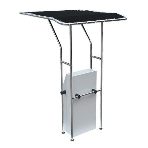 Oceansouth Boat T Top, Boat TTop, Black, Standard Center Console Boat