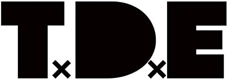 Black TDE Sticker | Kendrick Lamar