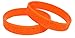 Orange Awareness Silicone Bracelets 25 Pack