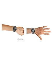 Fossil Q   Reloj inteligente híbrido de acero inoxidable para hombre, color gris (modelo: FTW1166)