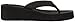 cobian Women's Dove Wedge Flip Flop, Black, 8 M US