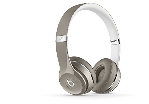 Beats by Dr Dre Solo.2 Wired On-Ear Headphones (Luxe Edition) Silver MLA42PA/A