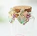 Domire Art Deco Charm Stud Earrings Owl Butterfly