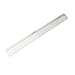 SHARPSWISS Professional Scattered Dressing Stainless Steel Silver Comb 7inches