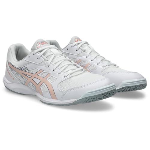 [アシックス] 卓球シューズ ATTACK HYPERBEAT 4 ホワイト/ブリーズ 19.0 cm 2E