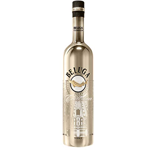 Beluga Celebration Vodka 0.7 Liter Flasche 40% Alk., Premium Wodka aus Sibirien, reiner und weicher Geschmack