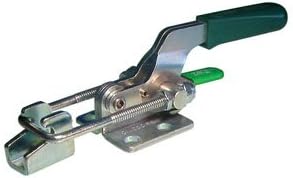 PART NO. CAR100LPA Carr Lane CL-100-LPA, Threaded U-Bolt Latch Action Toggle Clamp with Safety Lock, 360 lbs