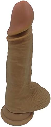 Flexible Lìfelike Silicone for Women - 8 Inch - Brown
