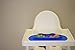 Silicone Placemat Highchair Feeding Tray Food Placemat for Kids, Toddlers and Children - Cute Pet Dog Silicone Plate, Non Slip Suction Plate Bowl (Blue)