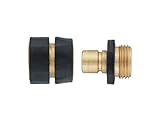 5-Pack Orbit 58117 Brass Hose Quick Connect Set