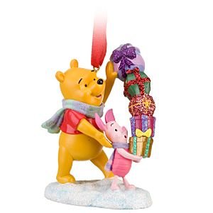 Disney Piglet And Winnie The Pooh Ornament Amazon Co Uk Kitchen