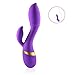 Utimi 10-mode Rabbit Vibrator G-spot Stimulator USB Rechargeable Vibrators with 2 Motors