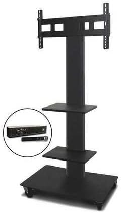 TV/Monitor Stand, 36inWx24inD, Steel