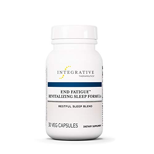 Integrative Therapeutics - End Fatigue Revitalizing Sleep Formula - Restful Sleep Blend - 30 Capsules
