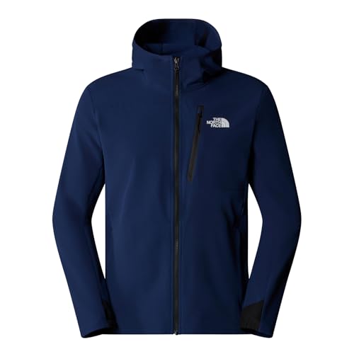 The North Face Mountain Athletics Chaqueta softshell para hombre Amber Green M
