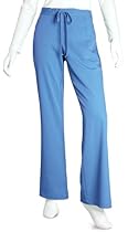 Grey's Anatomy Women's Junior-Fit Five-Pocket Drawstring Scrub Pant - XX-Small Tall - Ceil Blue
