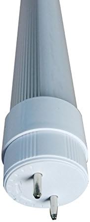 LuLofe Frosted 18" 1.5FT 7W (15W Equivalent) DC12V T8 LED Tube 3000K Warm White With Rotatable End Cap for RV