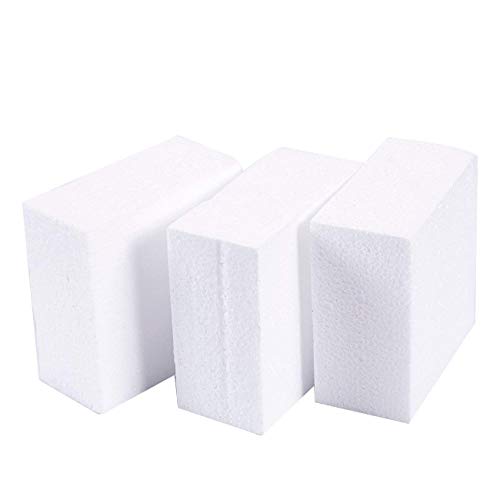 Juvale 12 Styroporblöcke für Bastelarbeiten, Modellbau, Wissenschaftsmodelle, 10,2 x 10,2 x 5,1 cm, Weiß – Bild 7