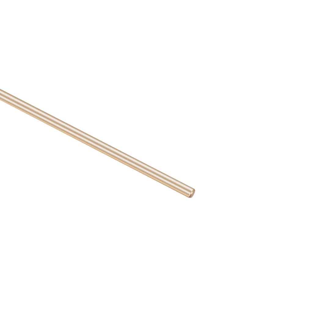 sourcing map Brass Solid Round Rods Lathe Bar Stock for DIY Craft 50mmx2mm 5pcs