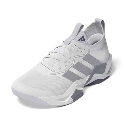 adidas Men’s Rapidmove Advance 2 Training Sneaker, White/Halo Silver/Grey, 7