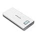 ROMOSS Solo 6 Plus 16000mAh Power Bank, 2-Port Portable Charger External Battery with 2.1A / 1A Output Fast Charge for iPad, iPhone 7/SE/6/6S, Samsung Galaxy S7/6 Edge and More - White